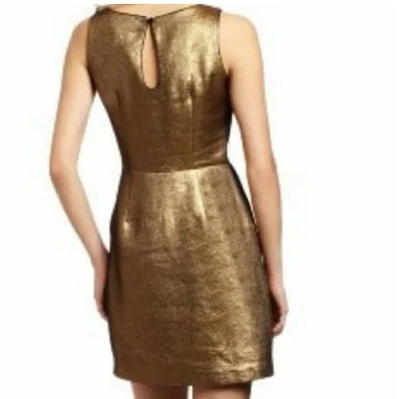 Cluny Gold Dress - Picture 4 of 16